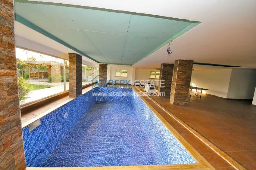 1+1 apartment in the new complex in Kestel 14 