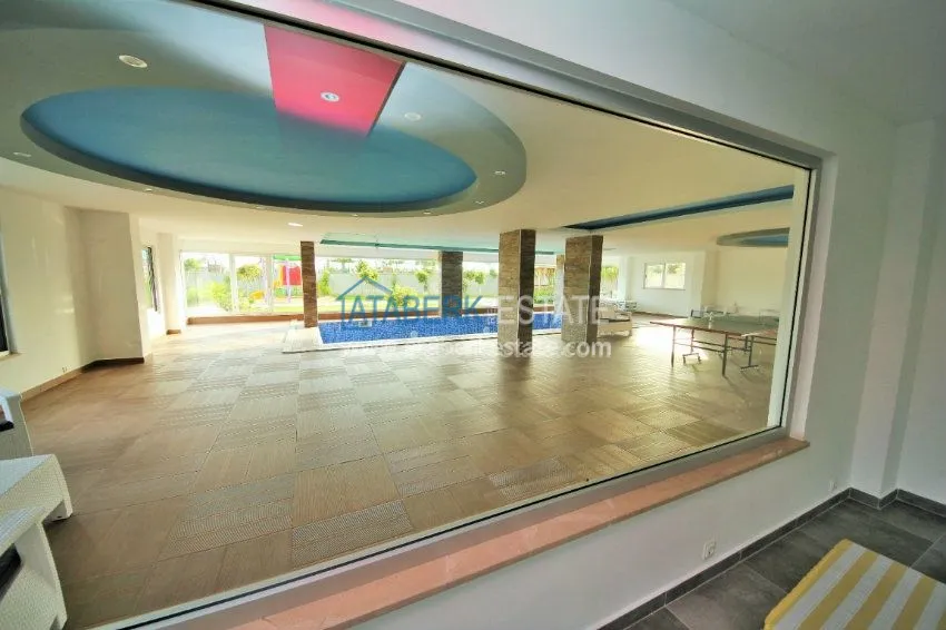 1+1 apartment in the new complex in Kestel 17 