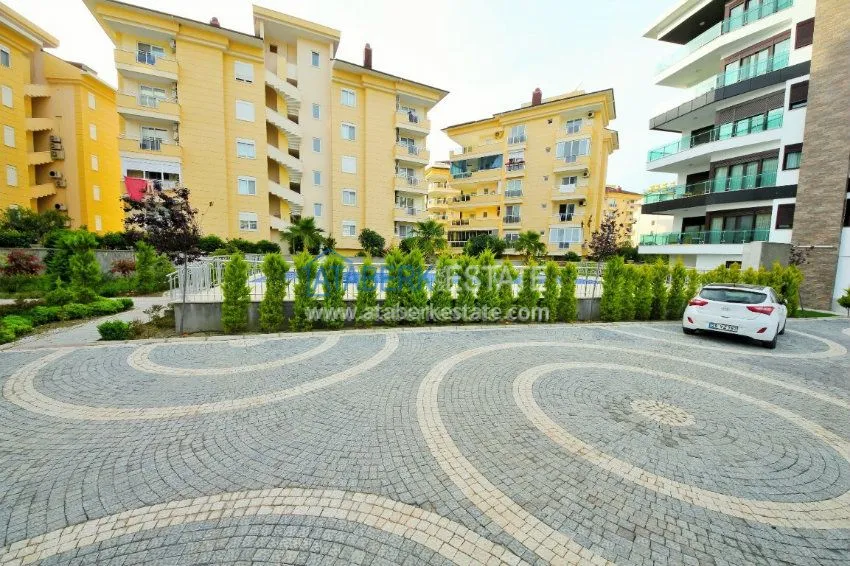 1+1 apartment in the new complex in Kestel 20 