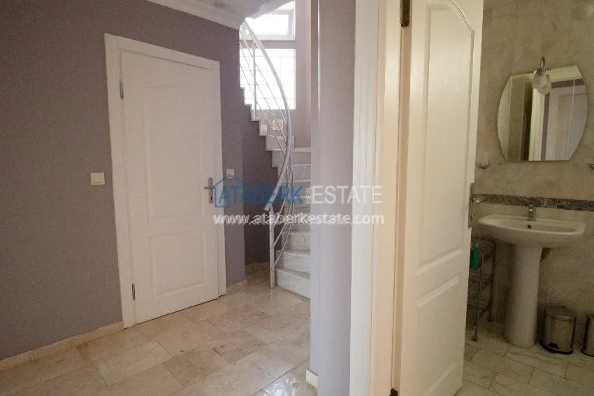 3+1 penthouse in Kestel 3 