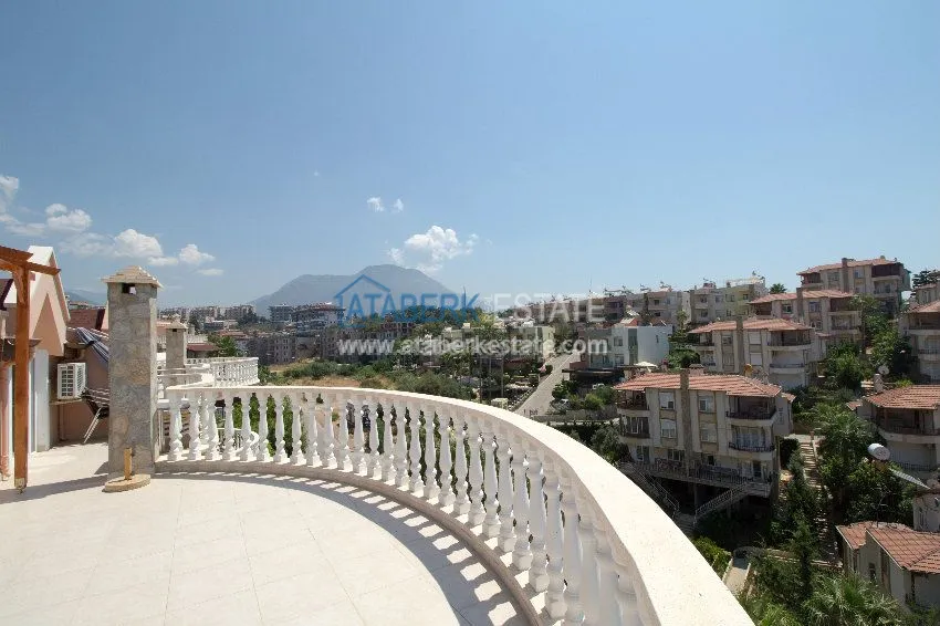 3+1 penthouse in Kestel 23 