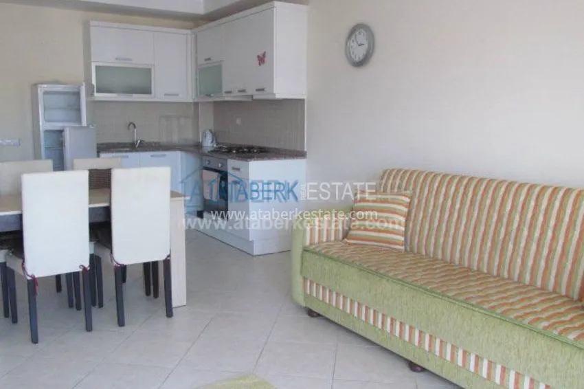 Furnished 1+1 apartment in Avsallar 10
