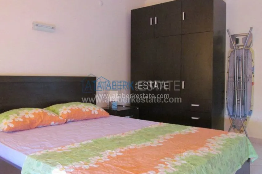 Furnished 1+1 apartment in Avsallar 14