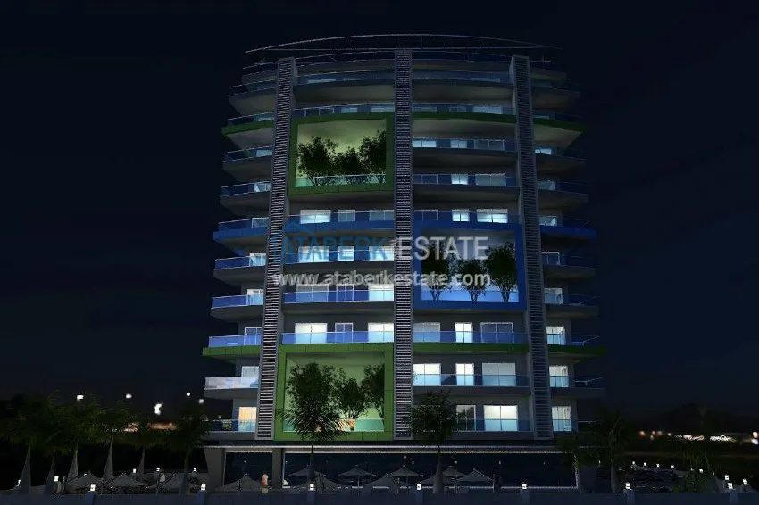 Новый комплекс интересного дизайна в Махмутларе 6 