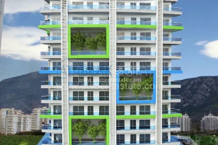 Новый комплекс интересного дизайна в Махмутларе 8 