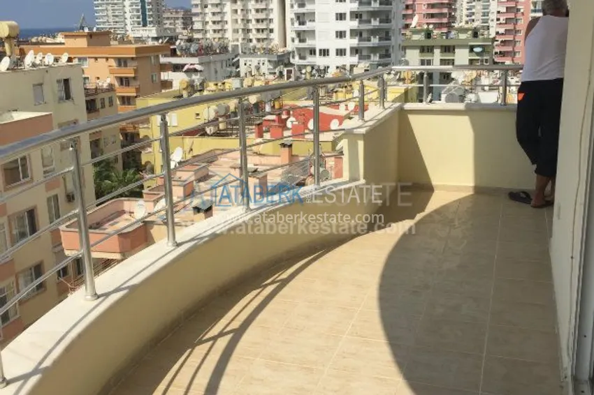 Квартира дублекс с террасой в центре Махмутлара Алания 8 