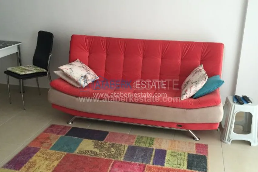 One-bedroom apartment for rent in a complex with a winter pool 21 