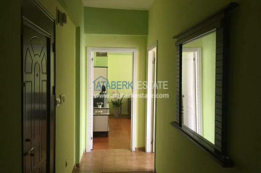 Two bedroom apartment in the european area of Alanya at a low price! 7 