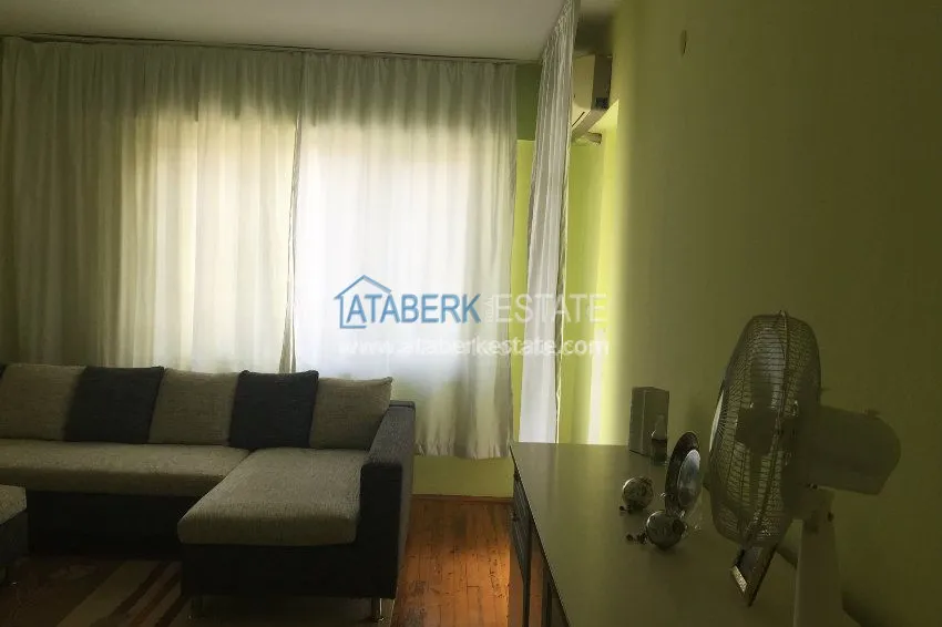 Two bedroom apartment in the european area of Alanya at a low price! 10 