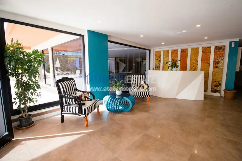 New 1+1 apartment in a complex with developed infrastructure in Tosmur is for rent 2 