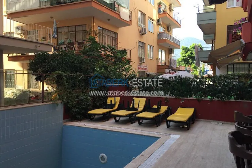 Квартира 1+1 по доступной цене в cовременном районе Алании – Махмутлар 15 