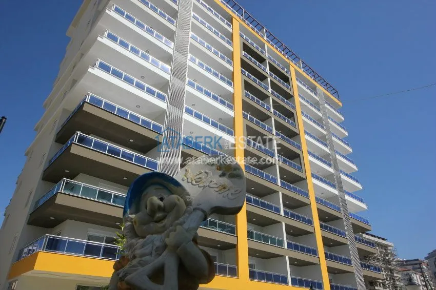 Апартаменты 1+1 в новом комлексе популярного района Махмутлар. 6 