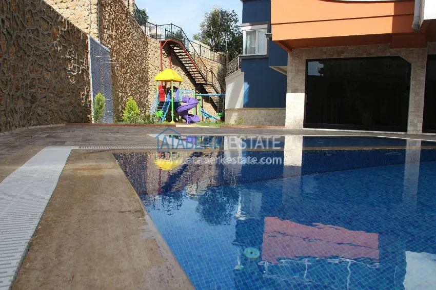 New 1+1 apartment in a complex with developed infrastructure in Tosmur is for rent 4 