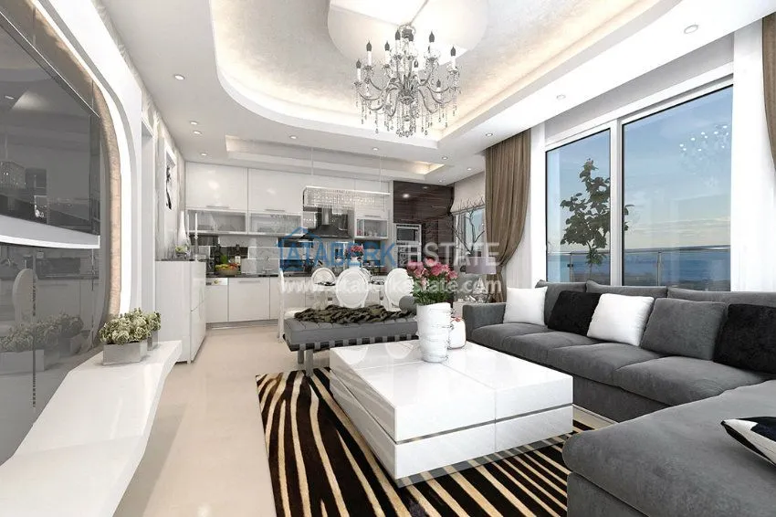 Стильно меблированная квартира 2+1 в Махмутлар 7 