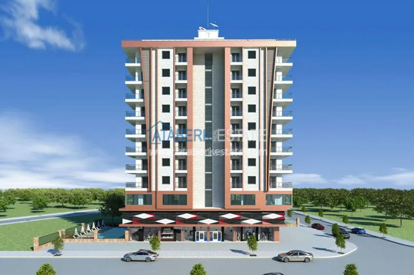 Стильно меблированная квартира 2+1 в Махмутлар 9 