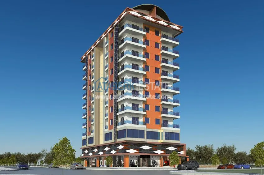 Комплекс на завершающей стадии строительства с собственным пляжем в Алании 20 