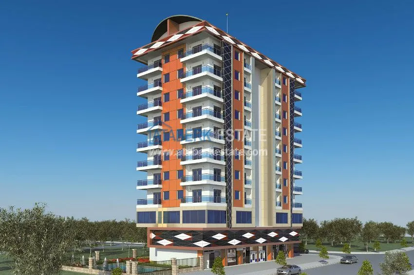 Комплекс на завершающей стадии строительства с собственным пляжем в Алании 21 