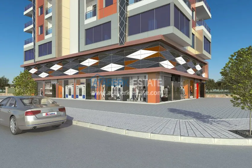 Комплекс на завершающей стадии строительства с собственным пляжем в Алании 24 