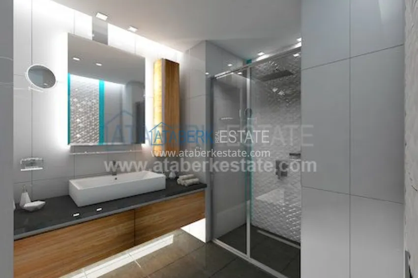 Apartments in the modern complex in Oba 2 