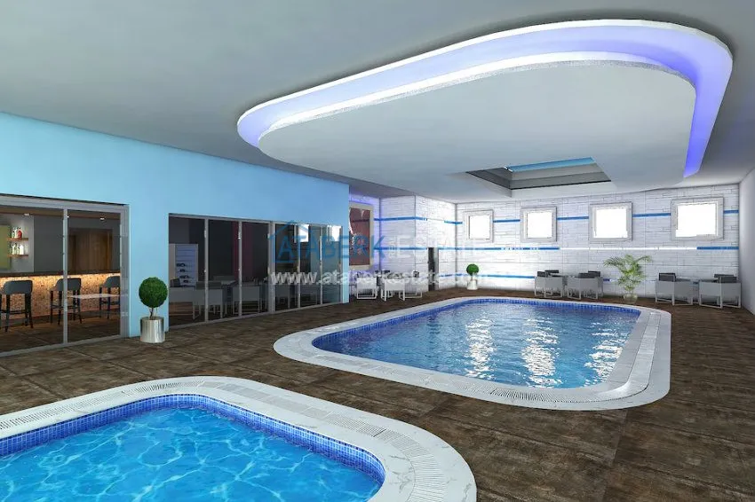 Apartments in the modern complex in Oba 8 