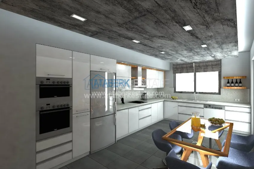 Apartments in the modern complex in Oba 11 