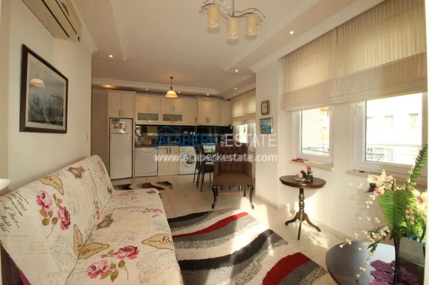 Двукомнатные апартаменты в центре Алании 7 