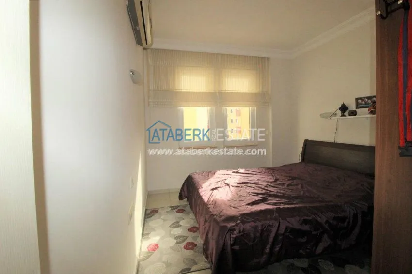 Двукомнатные апартаменты в центре Алании 12 