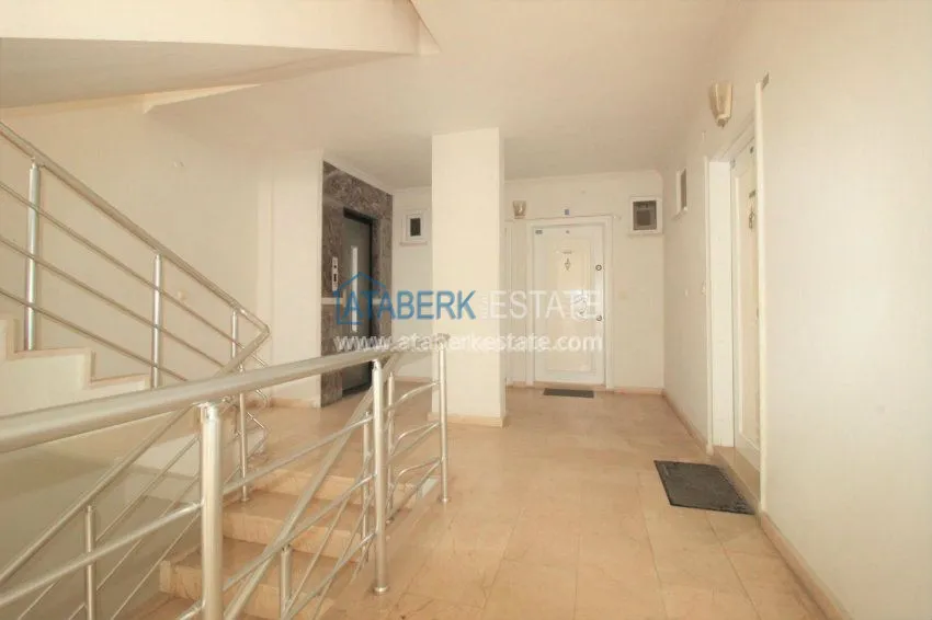 Двукомнатные апартаменты в центре Алании 14 