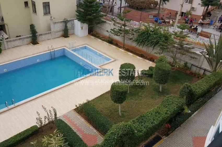 Двухкомнатные апартаменты в центре Алании 6 