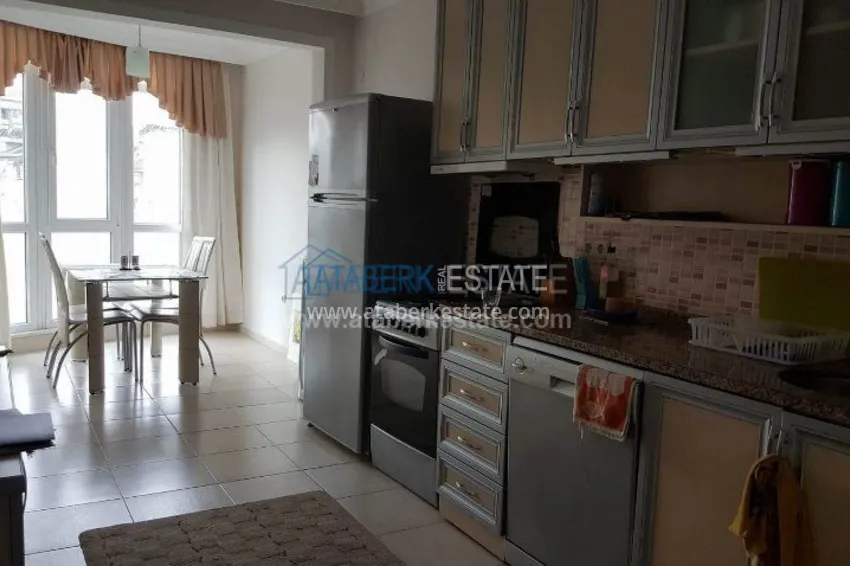 Двухкомнатные апартаменты в центре Алании 10 