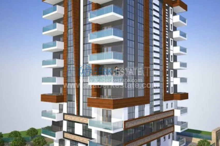 Апартаменты 2+1 в новом комплексе района Махмутлар 12 