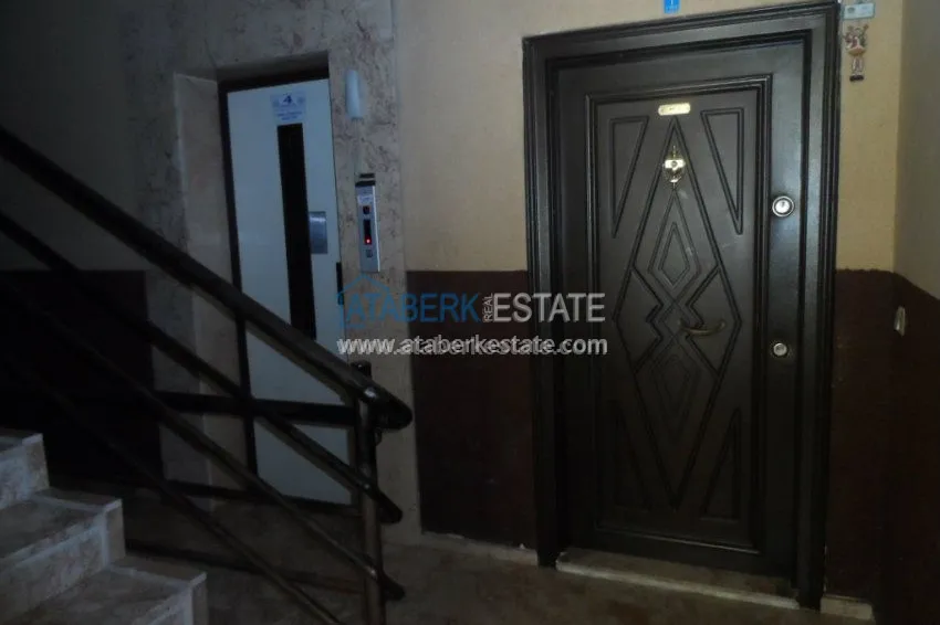 Квартира с двумя спальнями в центре города Алания. 5 