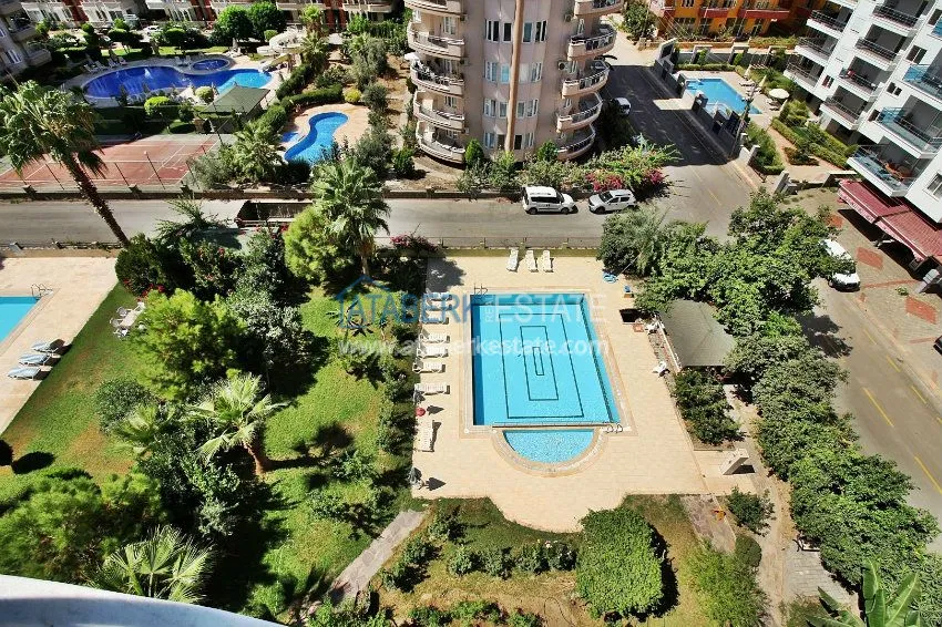 Просторная квартира 2+1 с видом на море от собственника в Махмутларе 4 