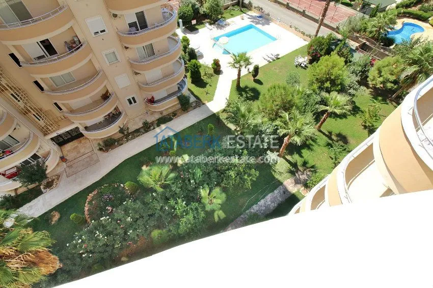 Просторная квартира 2+1 с видом на море от собственника в Махмутларе 7 