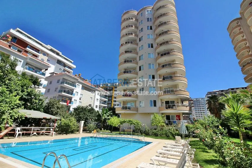 Просторная квартира 2+1 с видом на море от собственника в Махмутларе 1 