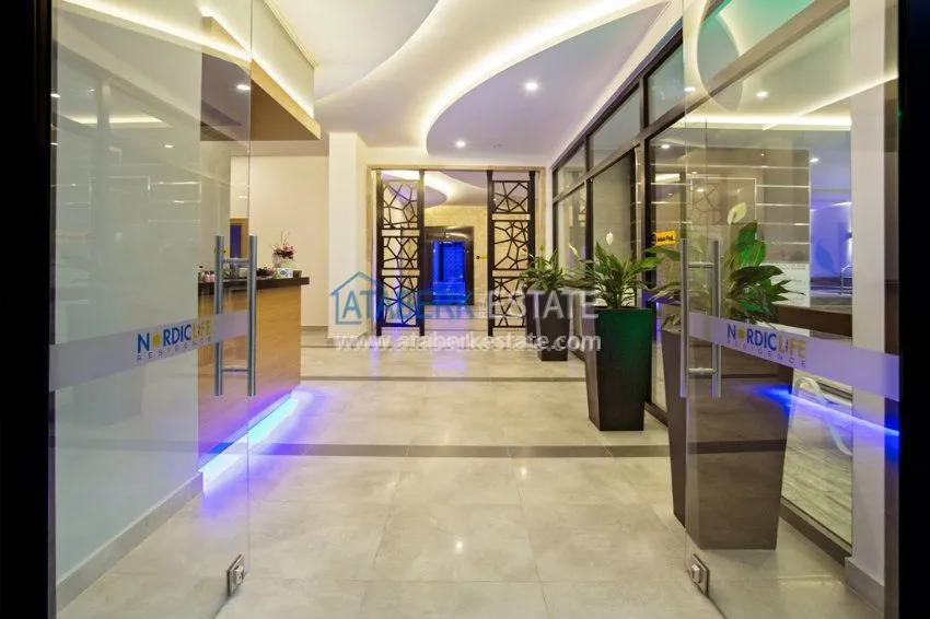 Luxury residential complex in Tosmur, located just 200 meters from the sea, at the best prices! 46 