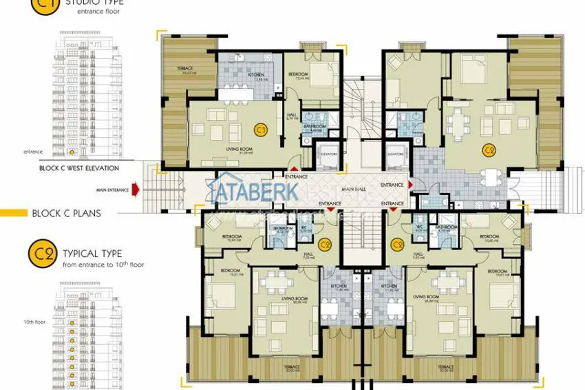 Меблированная квартира 2+1 от собственника в комплексе TERRADESIR Ку 48 
