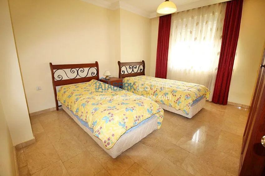 3+1 c частичным видом на море в Махмутларе 6 