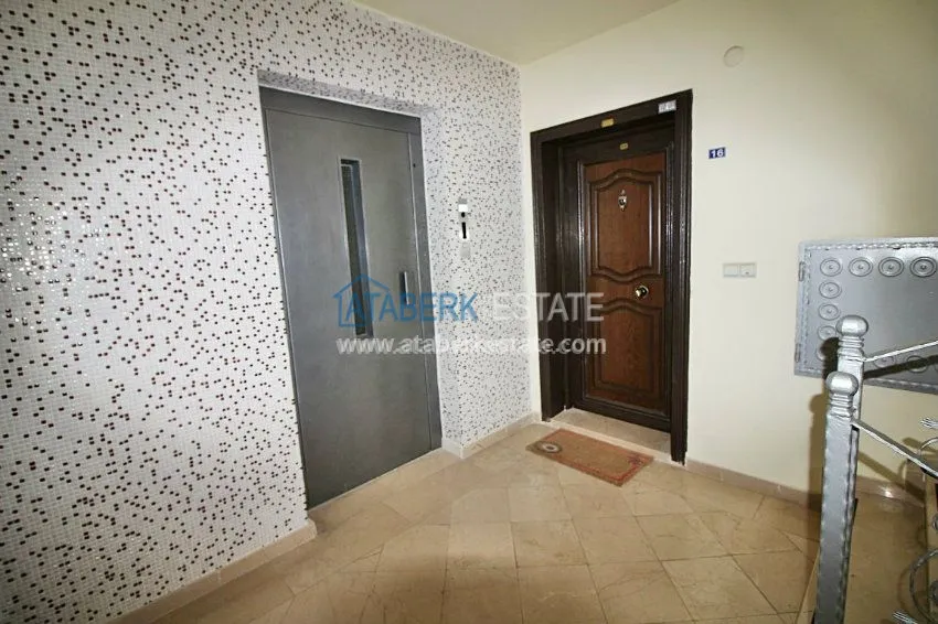 3+1 c частичным видом на море в Махмутларе 33 