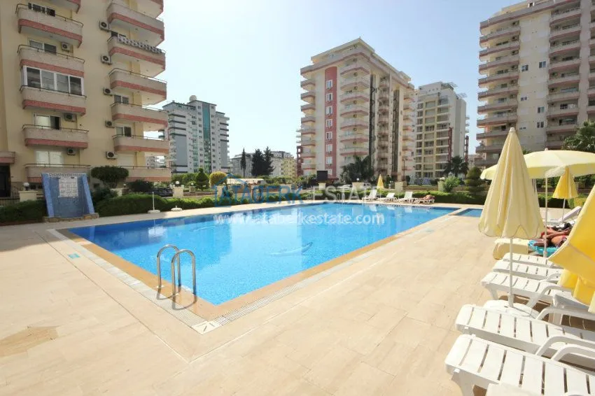 Two-bedroom apartment in a modern complex with a swimming pool 10 