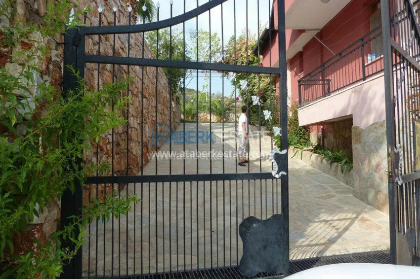 Villa-Castle, located off the coast of the Mediterranean sea 7 