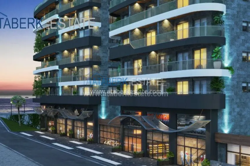 Elite beachfront residential complex in Alanya 3 