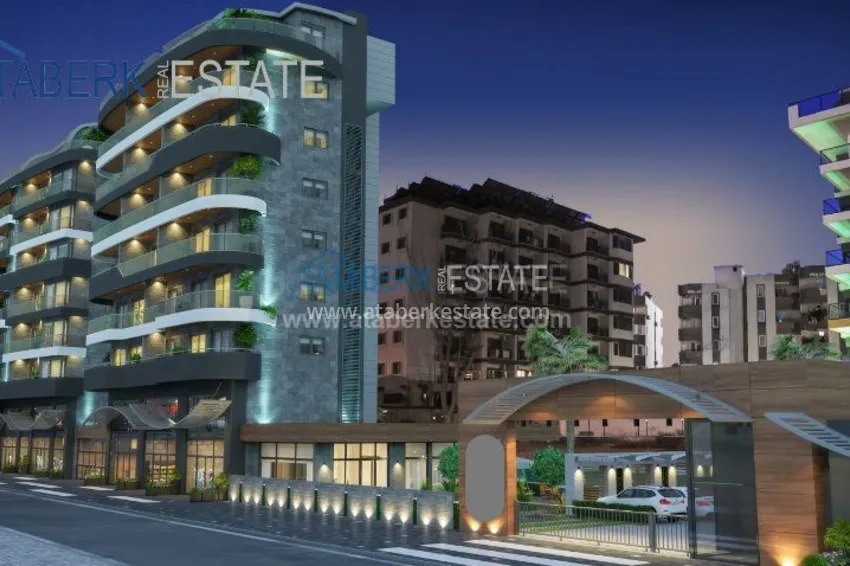 Elite beachfront residential complex in Alanya 4 