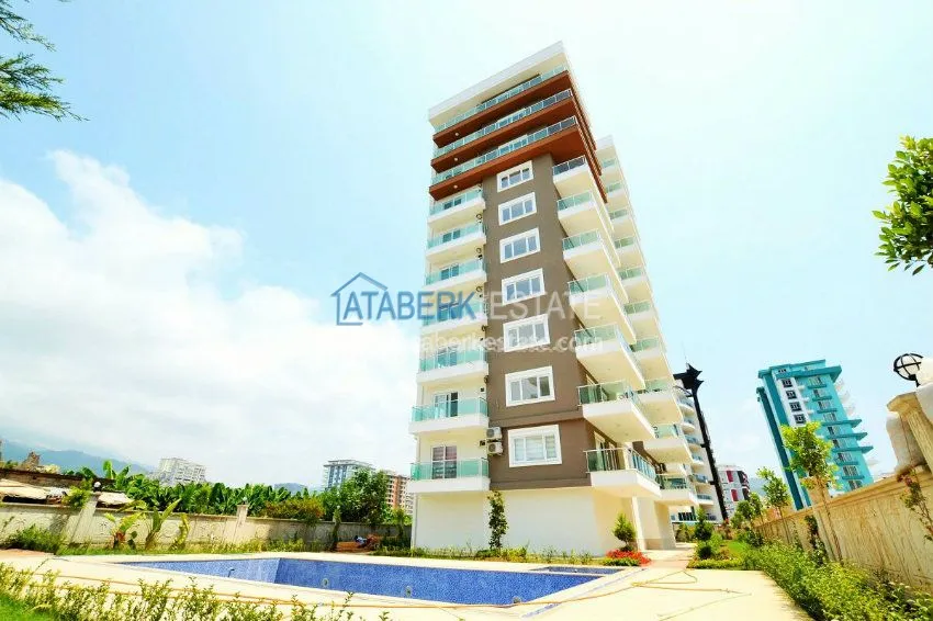 Апартаменты 1+1 в новом комплексе района Махмутлар. 9 