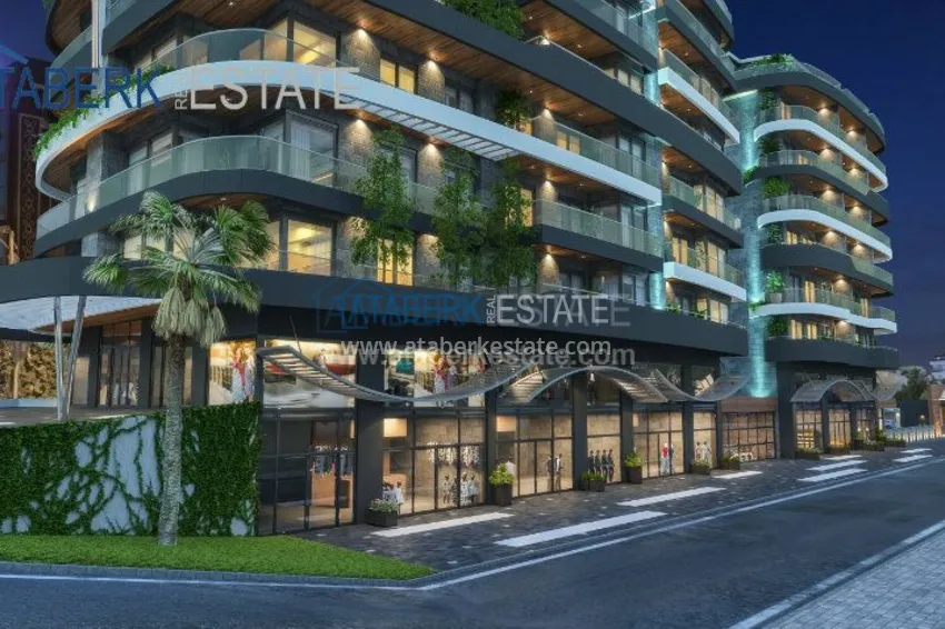 Elite beachfront residential complex in Alanya 9 