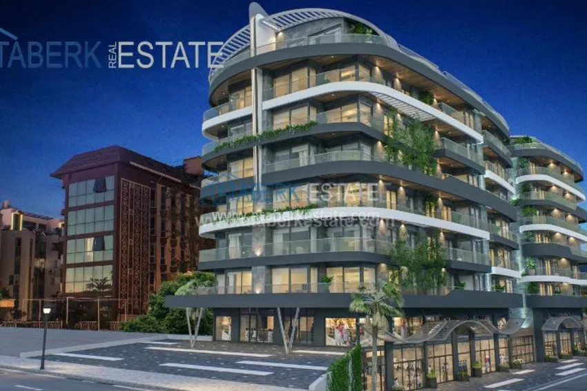 Elite beachfront residential complex in Alanya 11 