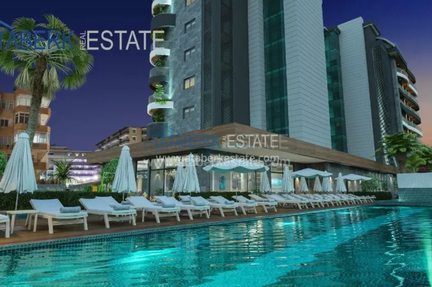 Elite beachfront residential complex in Alanya 12 