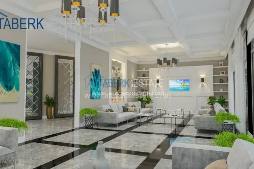 Elite beachfront residential complex in Alanya 14 