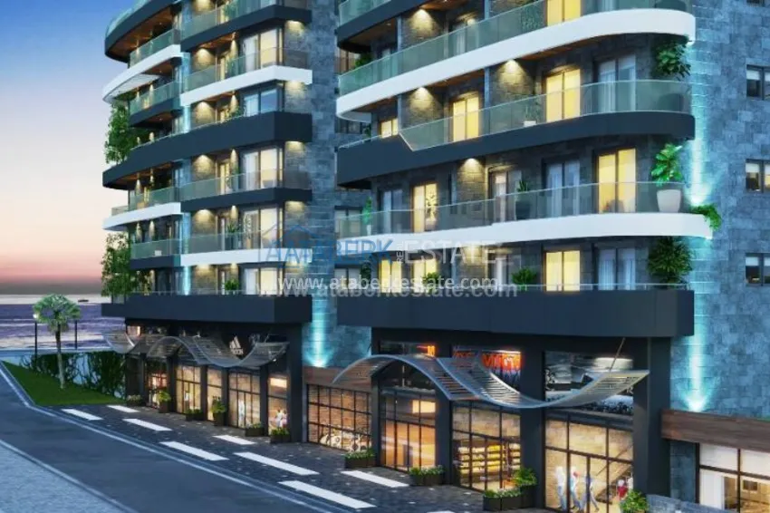 Elite beachfront residential complex in Alanya 15 