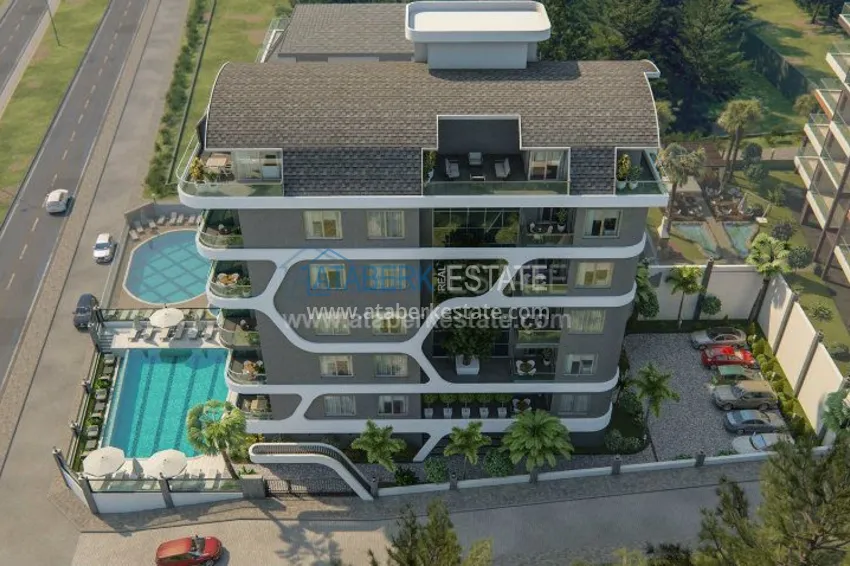 Апартаменты в новом элитном проекте района Каргыджак. 10 